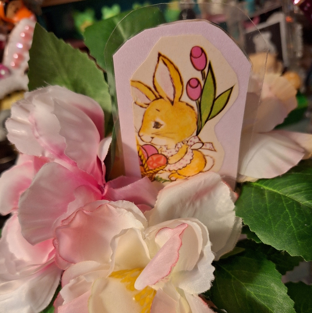 Peony Floral Arrangement with Pink and White Flowers Encased In Vase